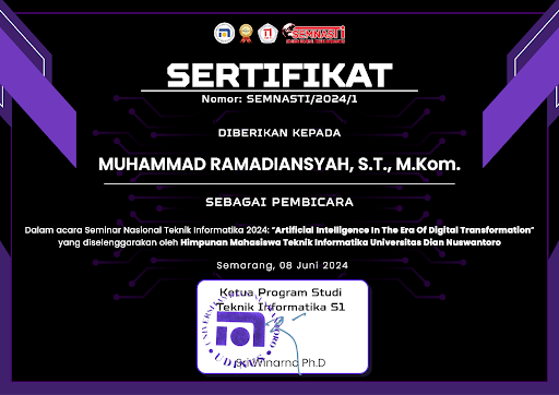 Seminar Nasional Teknik Informatika